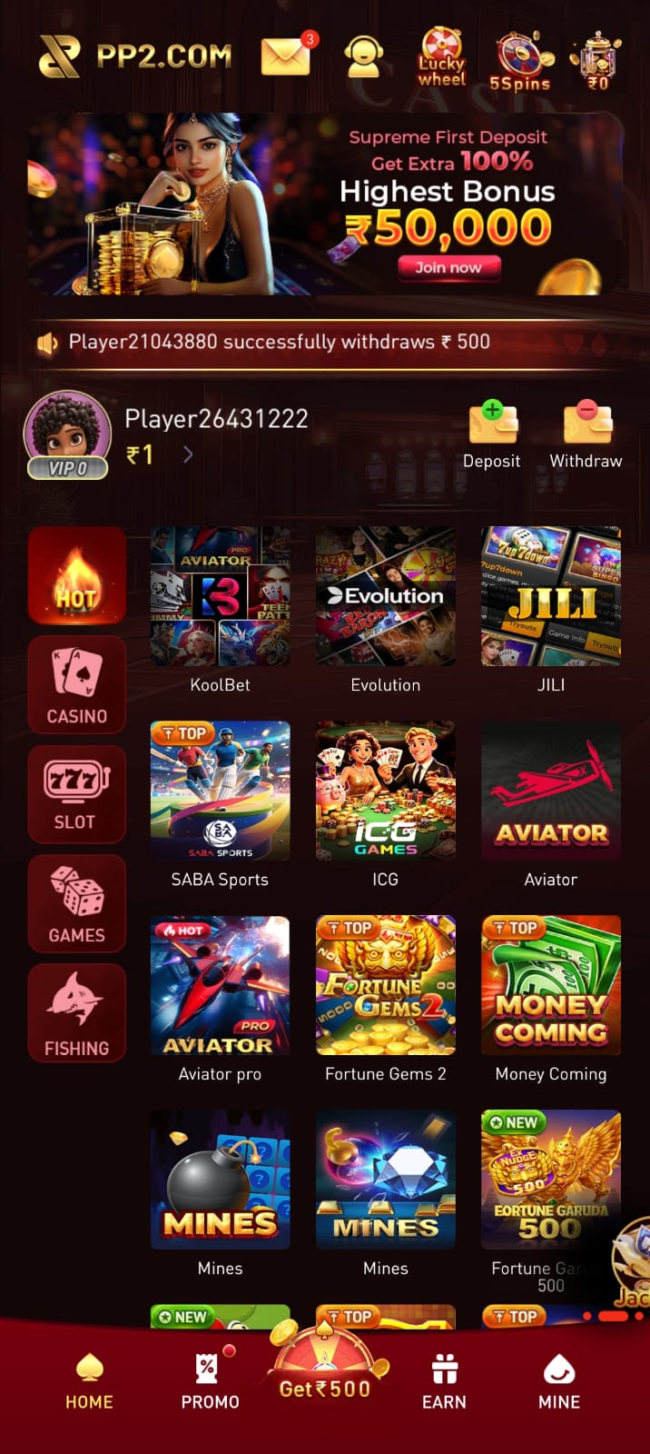 PP2 Game Earn Money Platform